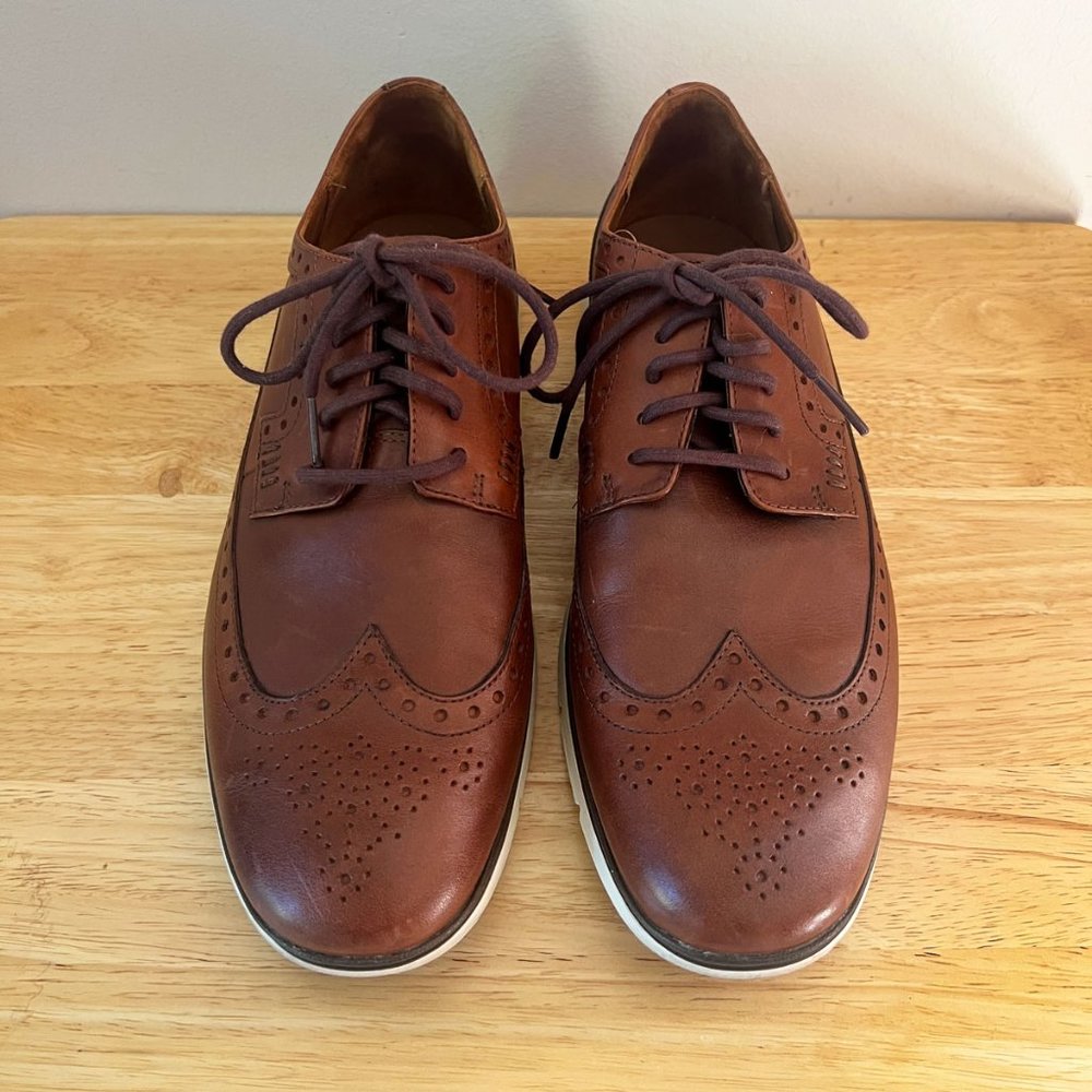 Timberland Brogue Oxford Leather Shoes - Picture 1 of 4